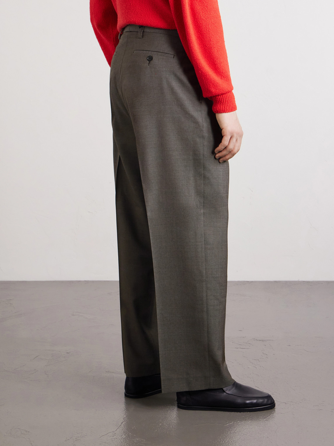  Mfpen - Classic Wool Trousers - Men - Gray - M 