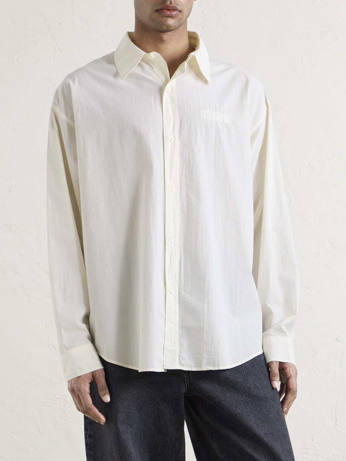  Mfpen - Essay Cotton Shirt - Men - Neutrals - S 