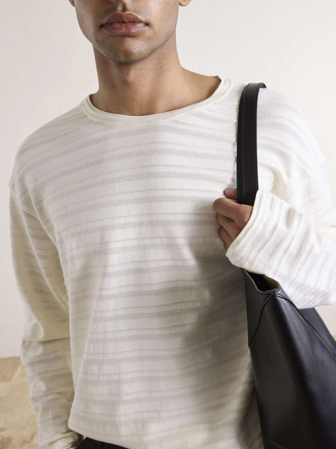 Striped Organic Cotton Sweater