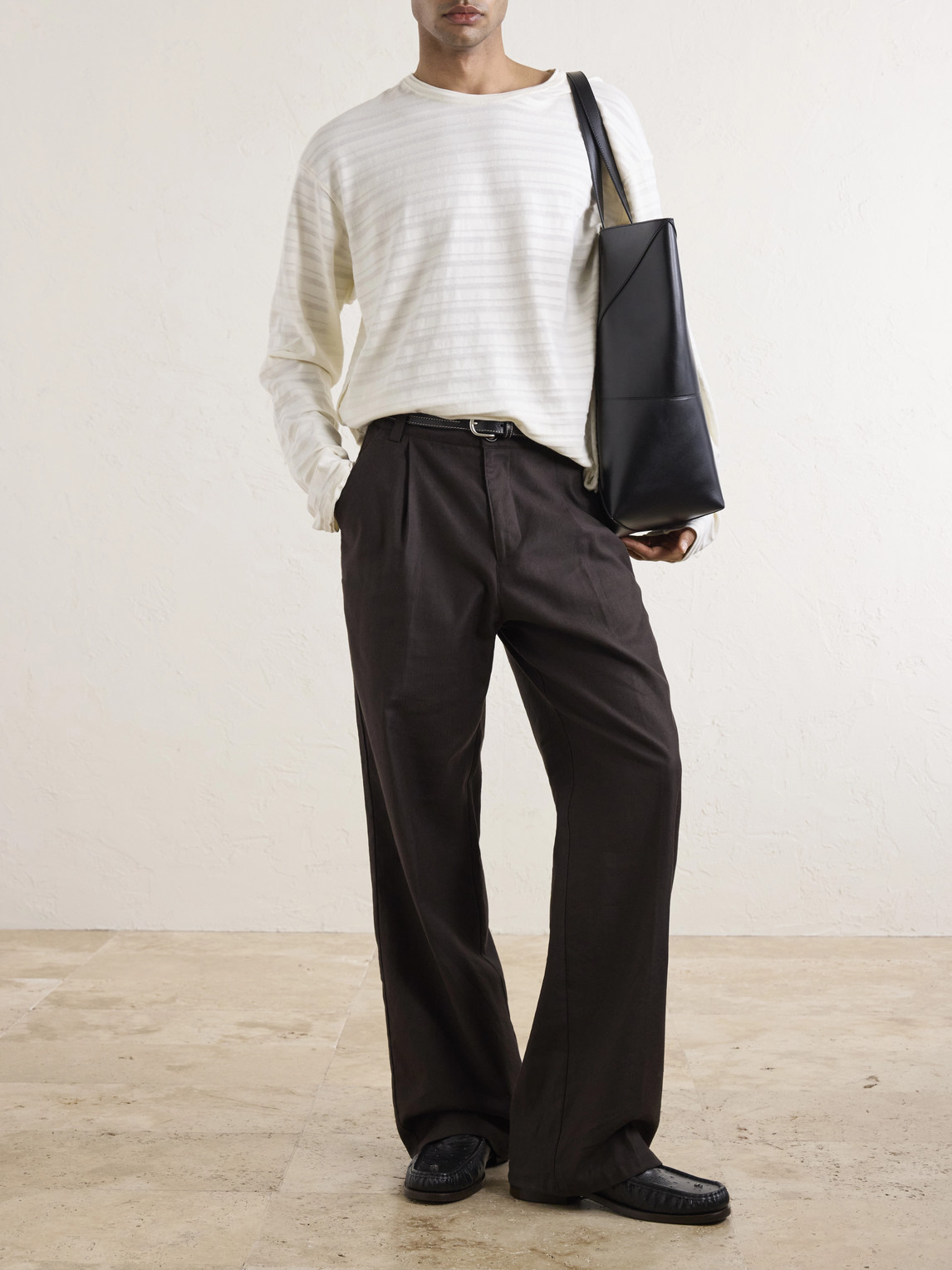Striped Organic Cotton Sweater
