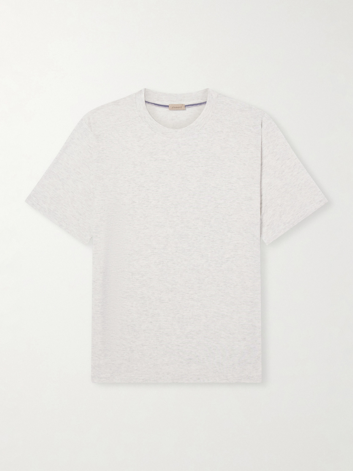 Zimmerli Lyocell-blend Jersey Pyjama T-shirt In White