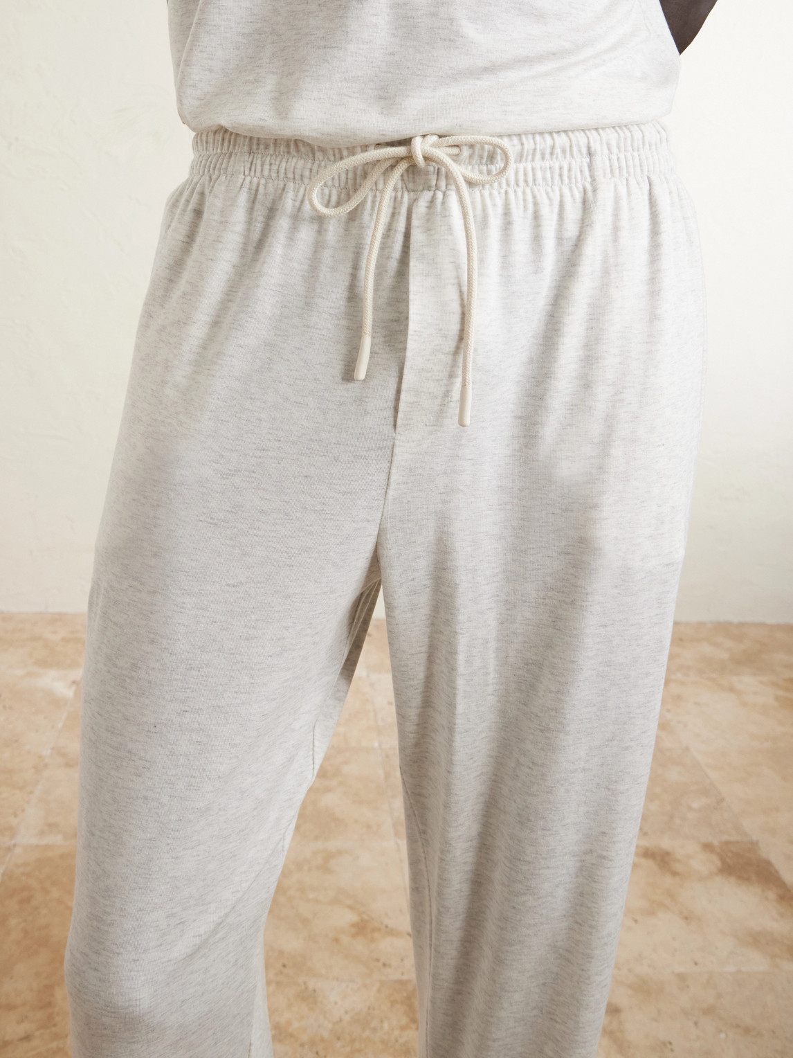 Tapered-Leg Stretch-Tencel™ Lyocell Pyjama Trousers