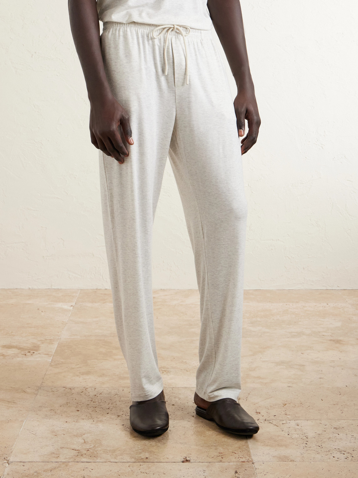Tapered-Leg Stretch-Tencel™ Lyocell Pyjama Trousers