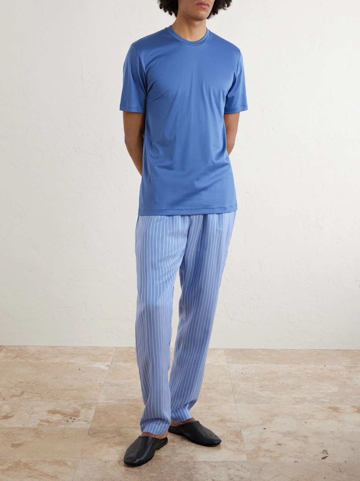 Sea Island Cotton-Jersey T-Shirt