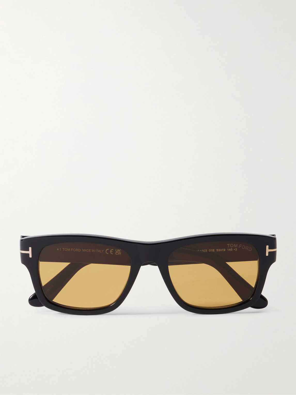 Tom Ford Smith Square-frame Acetate Sunglasses In Black