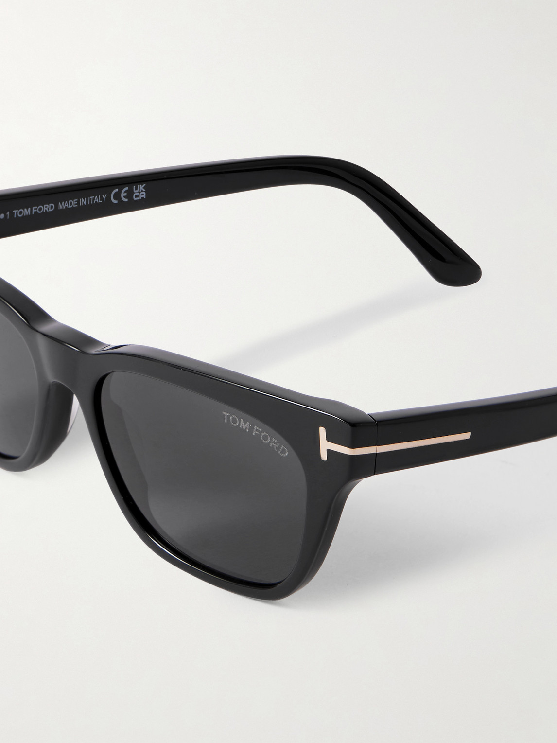 Tom Ford Penn 53mm Rectangular Sunglasses In Black