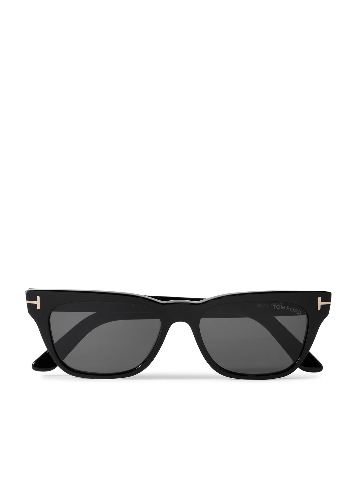 Tom Ford Penn 53mm Rectangular Sunglasses In Black