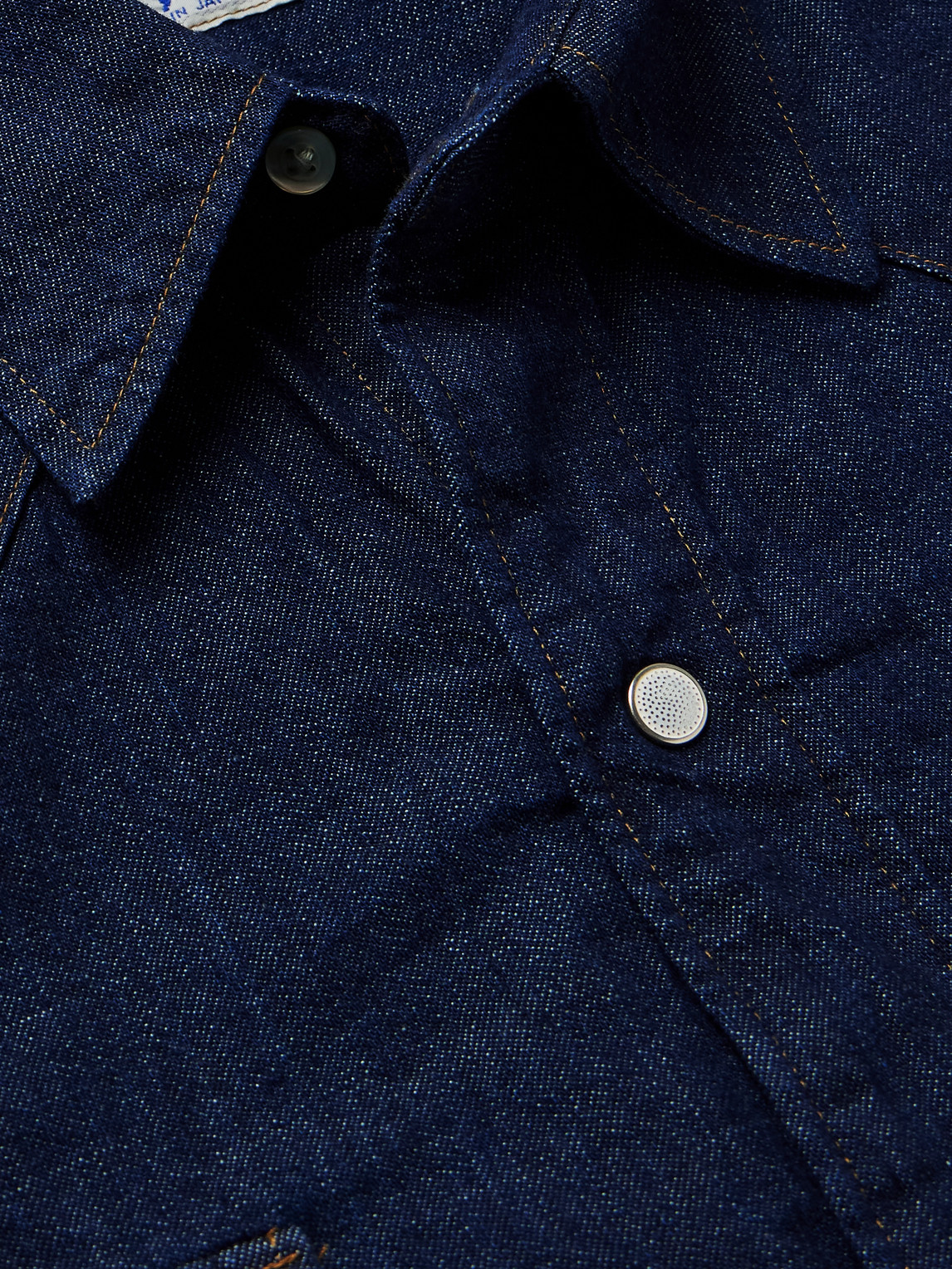  Orslow - Denim Western Shirt - Men - Blue - 2 