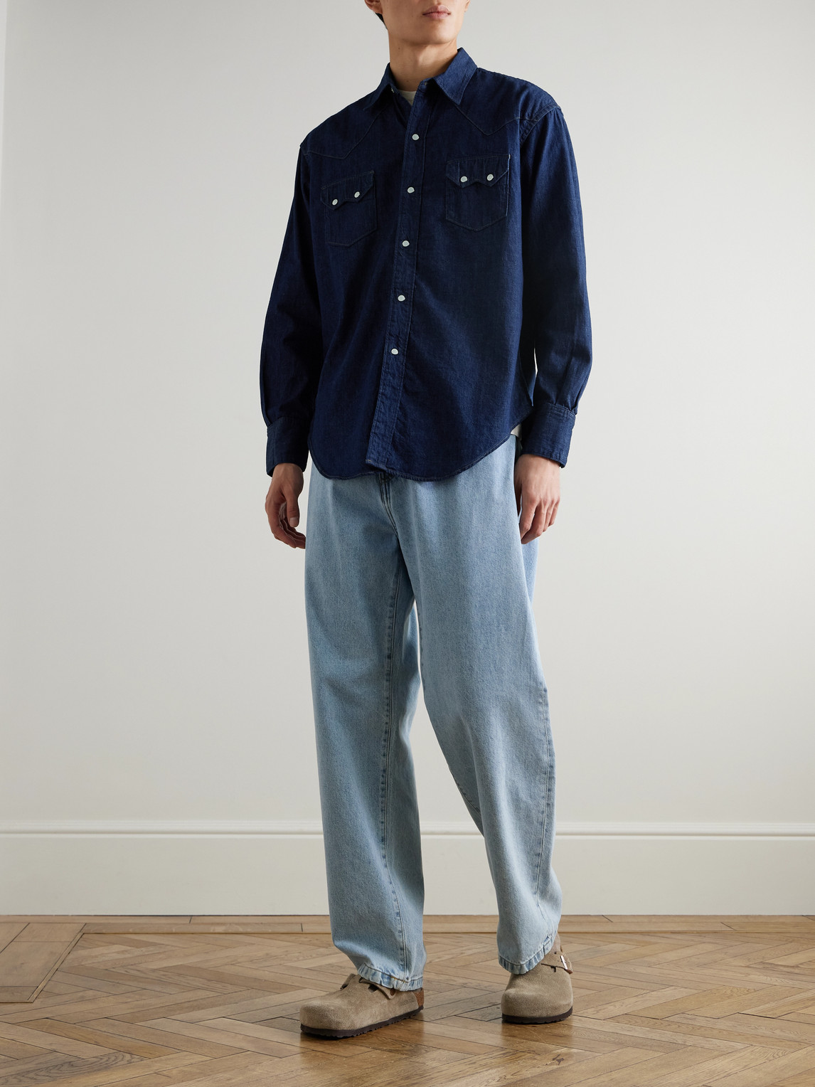 Denim Western Shirt