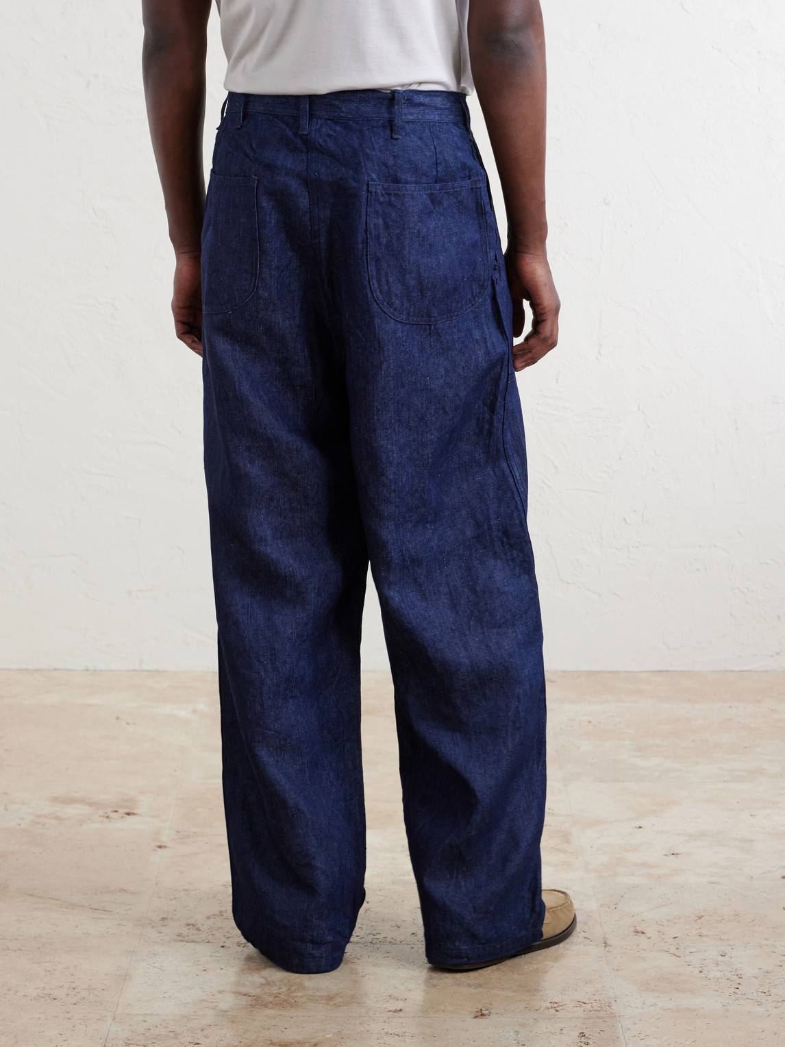 U.S. Navy Straight-Leg Linen Trousers