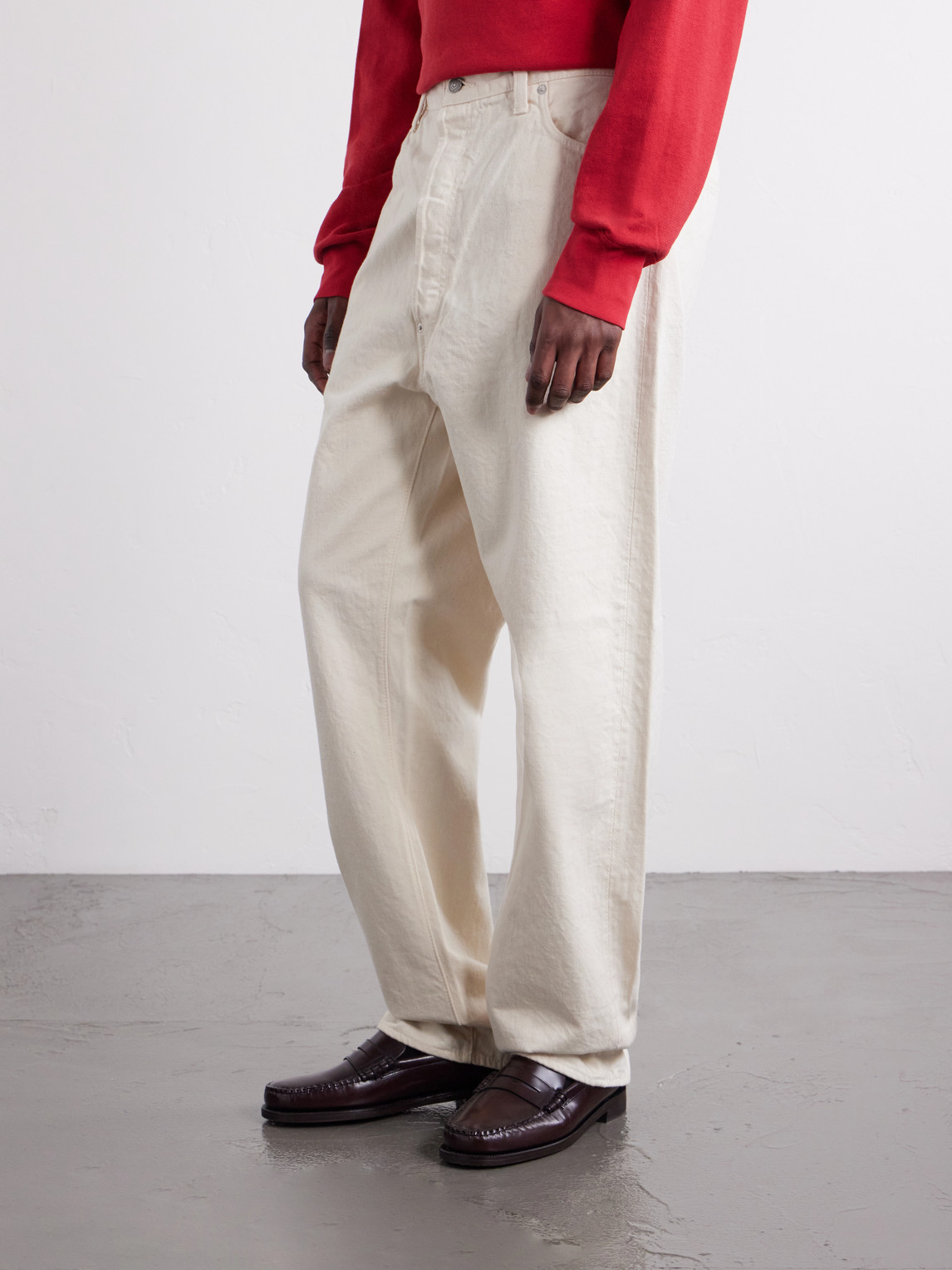 Grand Dad'S Wide-Leg Jeans