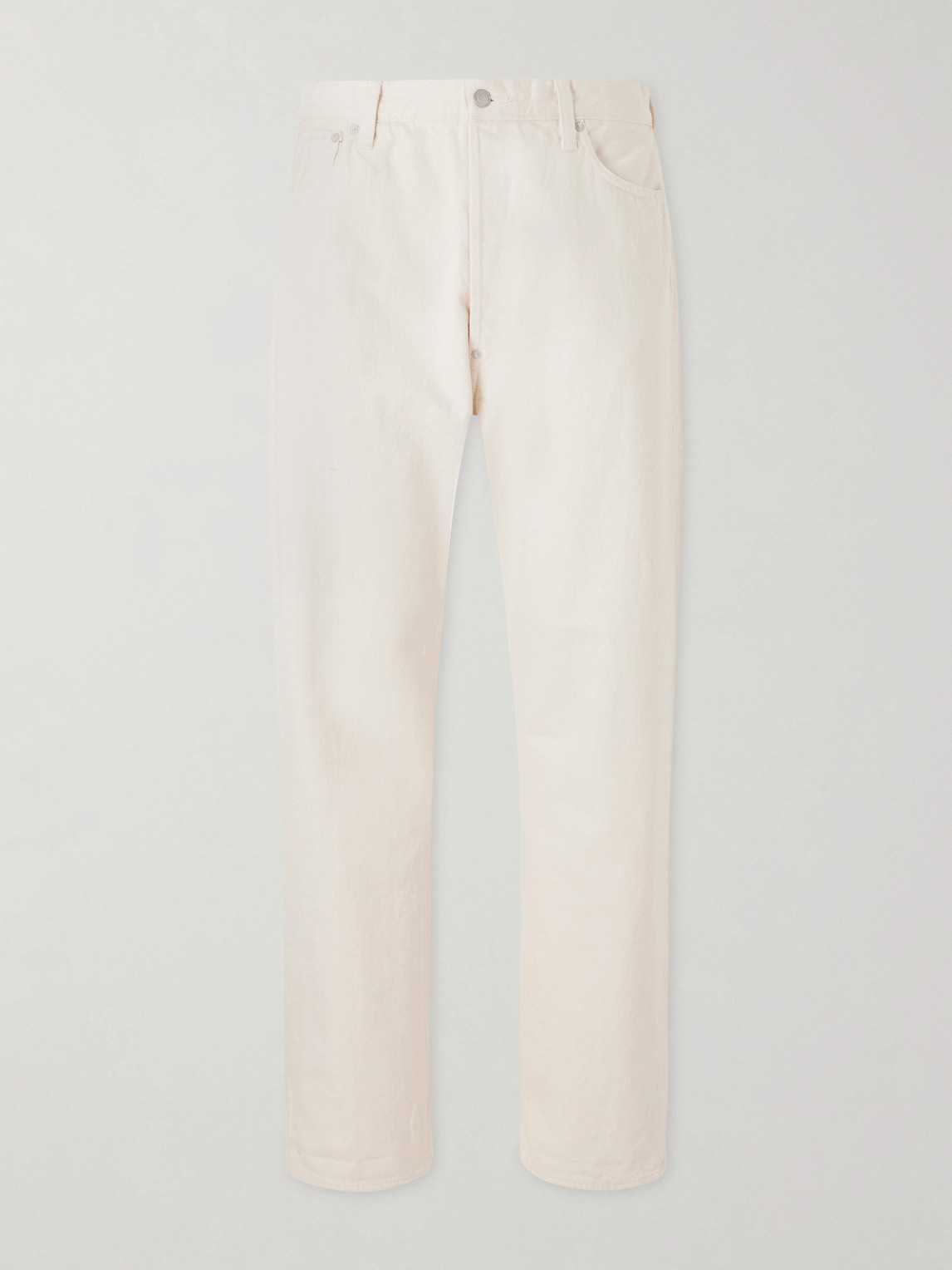 Orslow Grand Dad's Wide-leg Jeans In Neutral