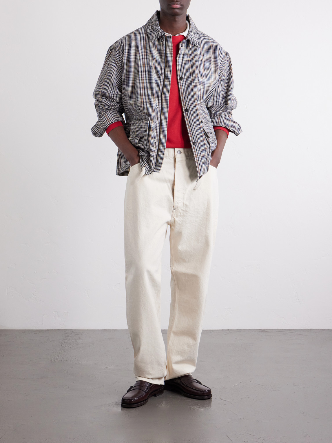 Grand Dad'S Wide-Leg Jeans