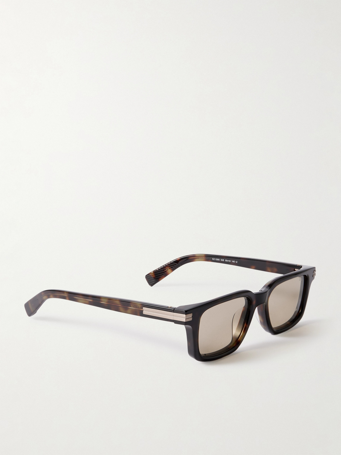  Zegna - D-frame Acetate Sunglasses - Men - Tortoiseshell 