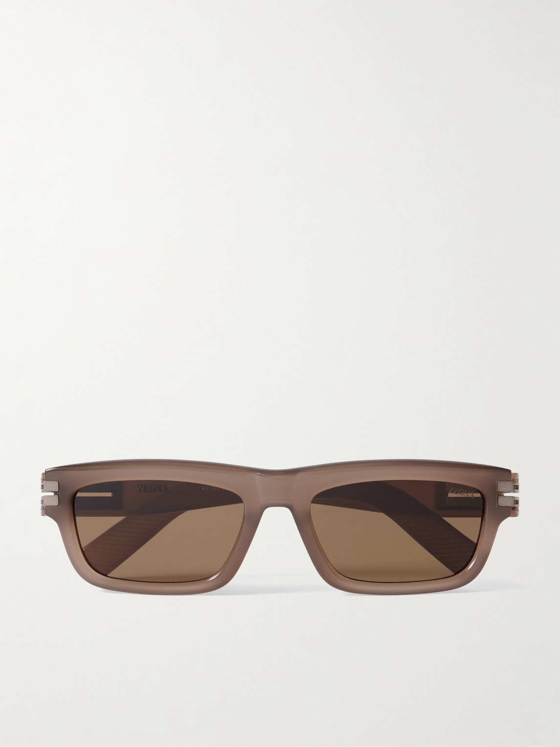Zegna Square-Frame Acetate Sunglasses - Men