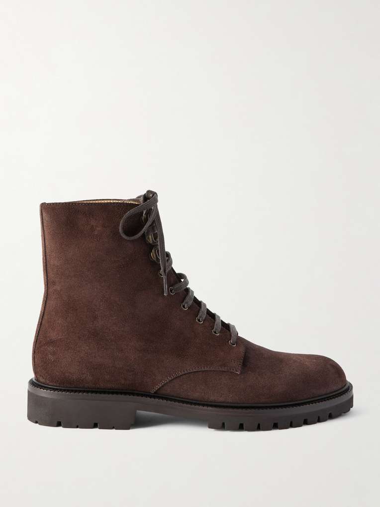 Brunello Cucinelli — Polacco Suede Boots