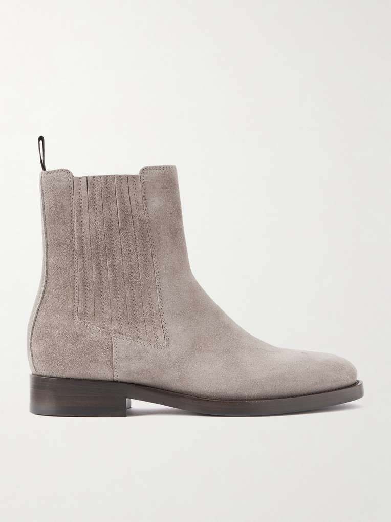Brunello Cucinelli — Beatles Suede Chelsea Boots