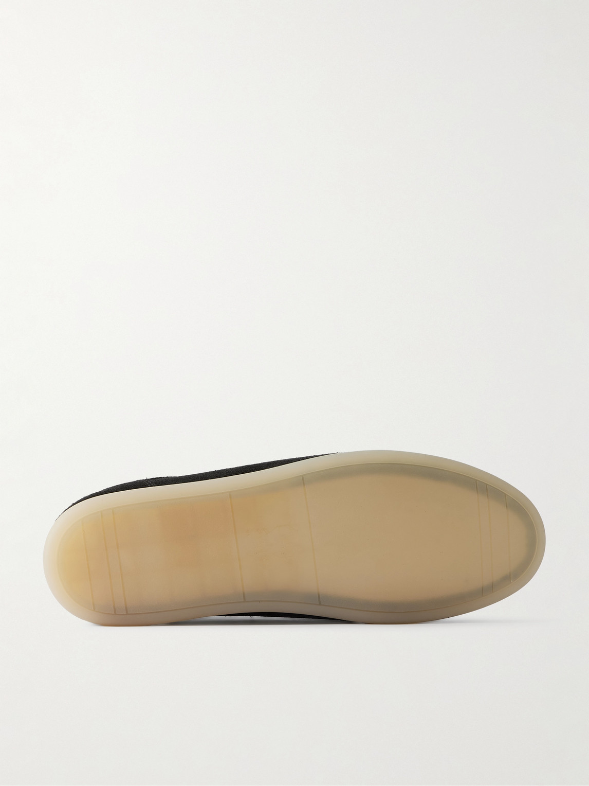 Brunello Cucinelli Gray Calf Leather Bos Taurus Low Top Sneakers In Black