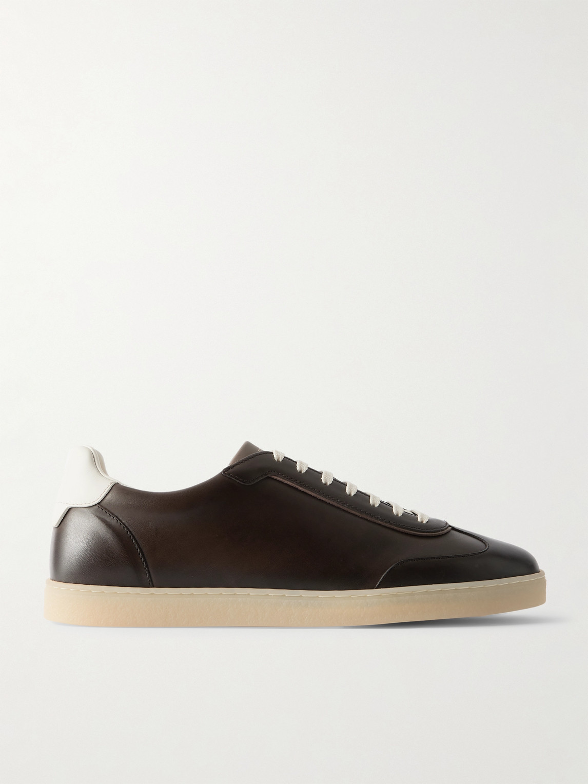 Brunello Cucinelli Coda Di Rondine Leather Sneakers - Men