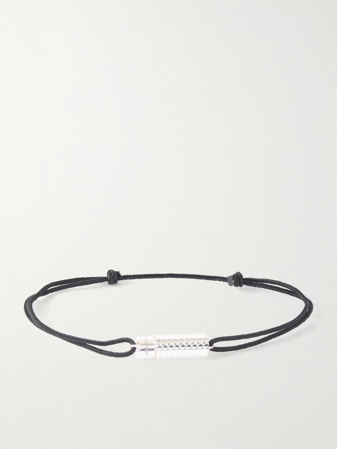 LE GRAMME 5G Sterling Silver Cord Bracelet - Men