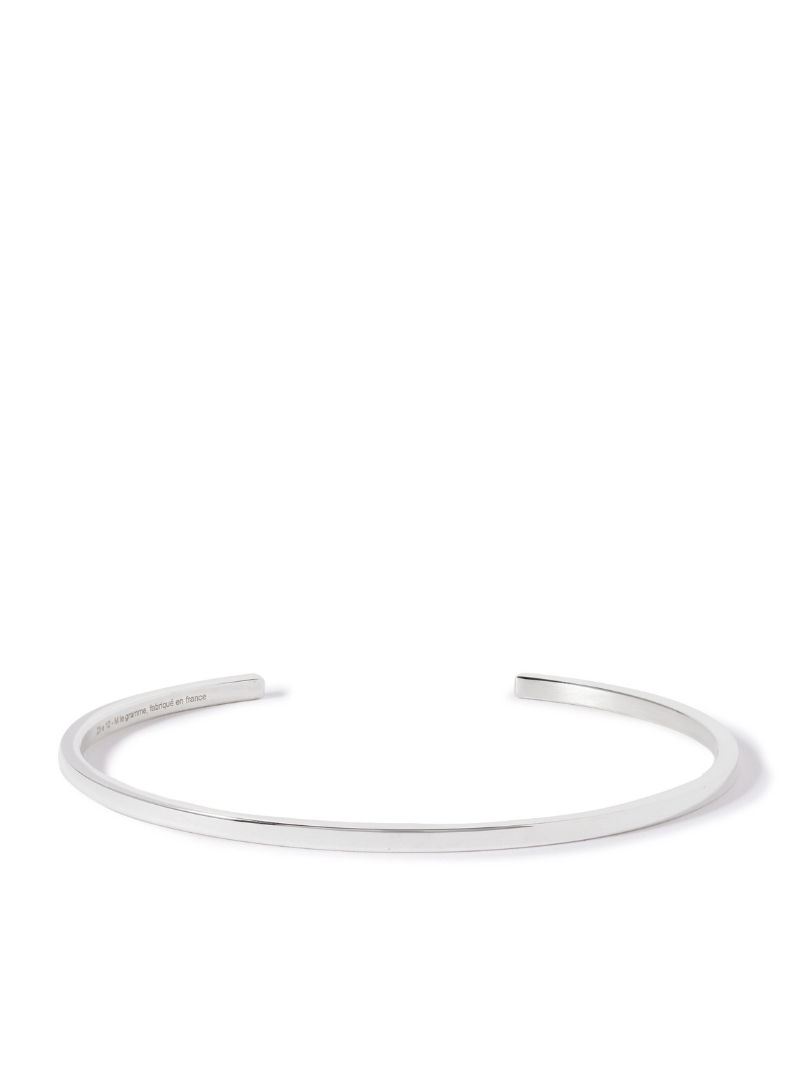Le Gramme Le 7g Sterling Silver Cuff In Metallic