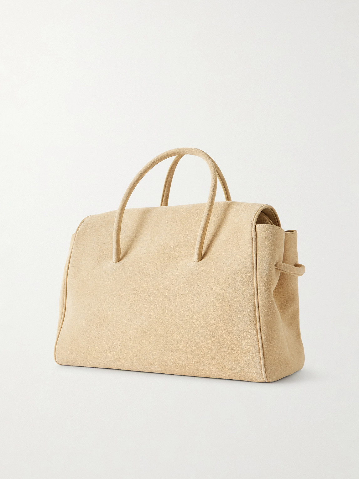  Jacquemus - Le Turismo Knotted Suede Tote Bag - Men - Neutrals 