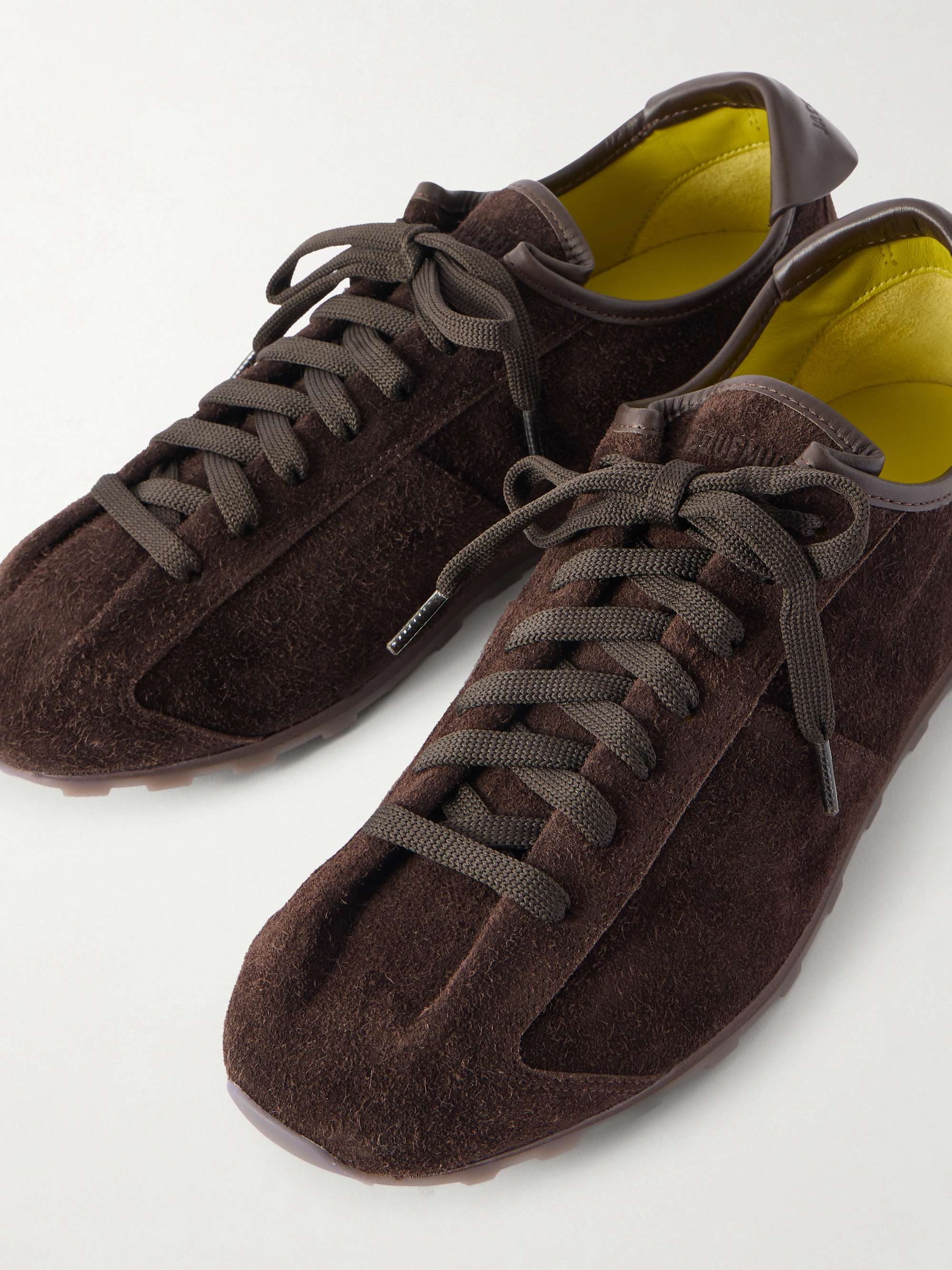 JACQUEMUS Les Tennis Suede Sneakers for Men | MR PORTER
