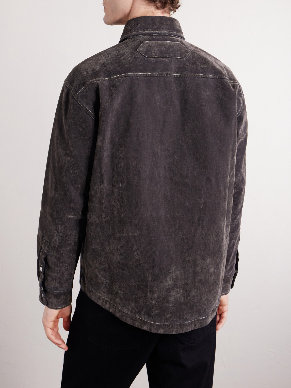  Jacquemus - Boulanger Denim Overshirt - Men - Gray - It 50 