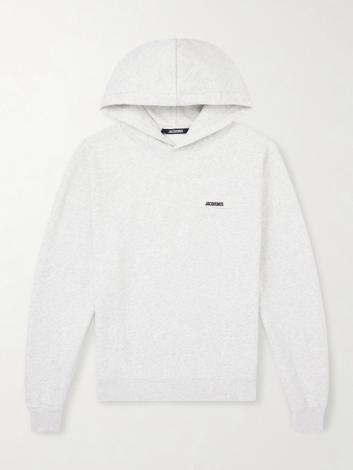 Jacquemus Logo-Appliquéd Cotton-Jersey Hoodie - Men