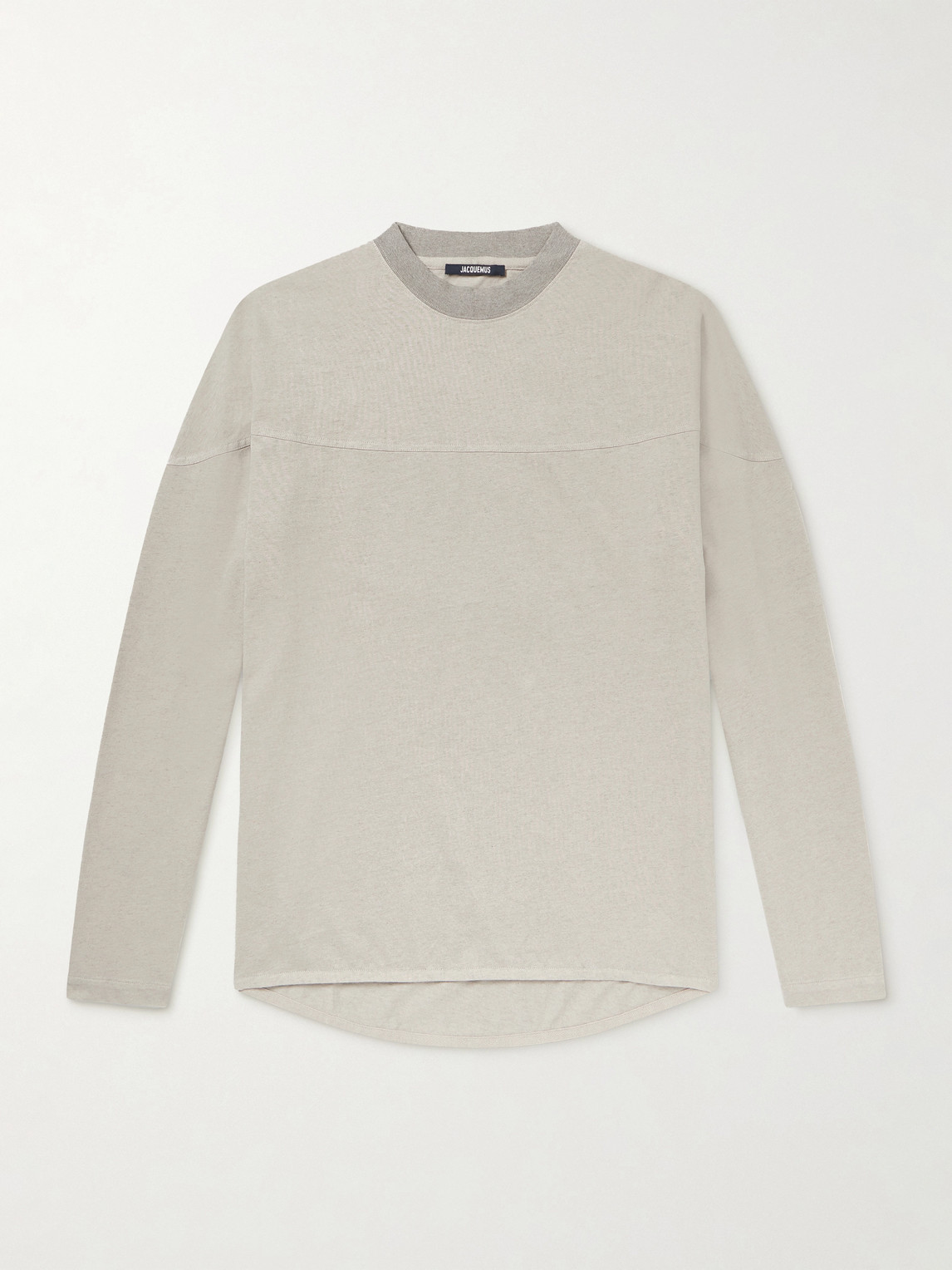 Jacquemus Paneled Cotton-Jersey T-Shirt - Men