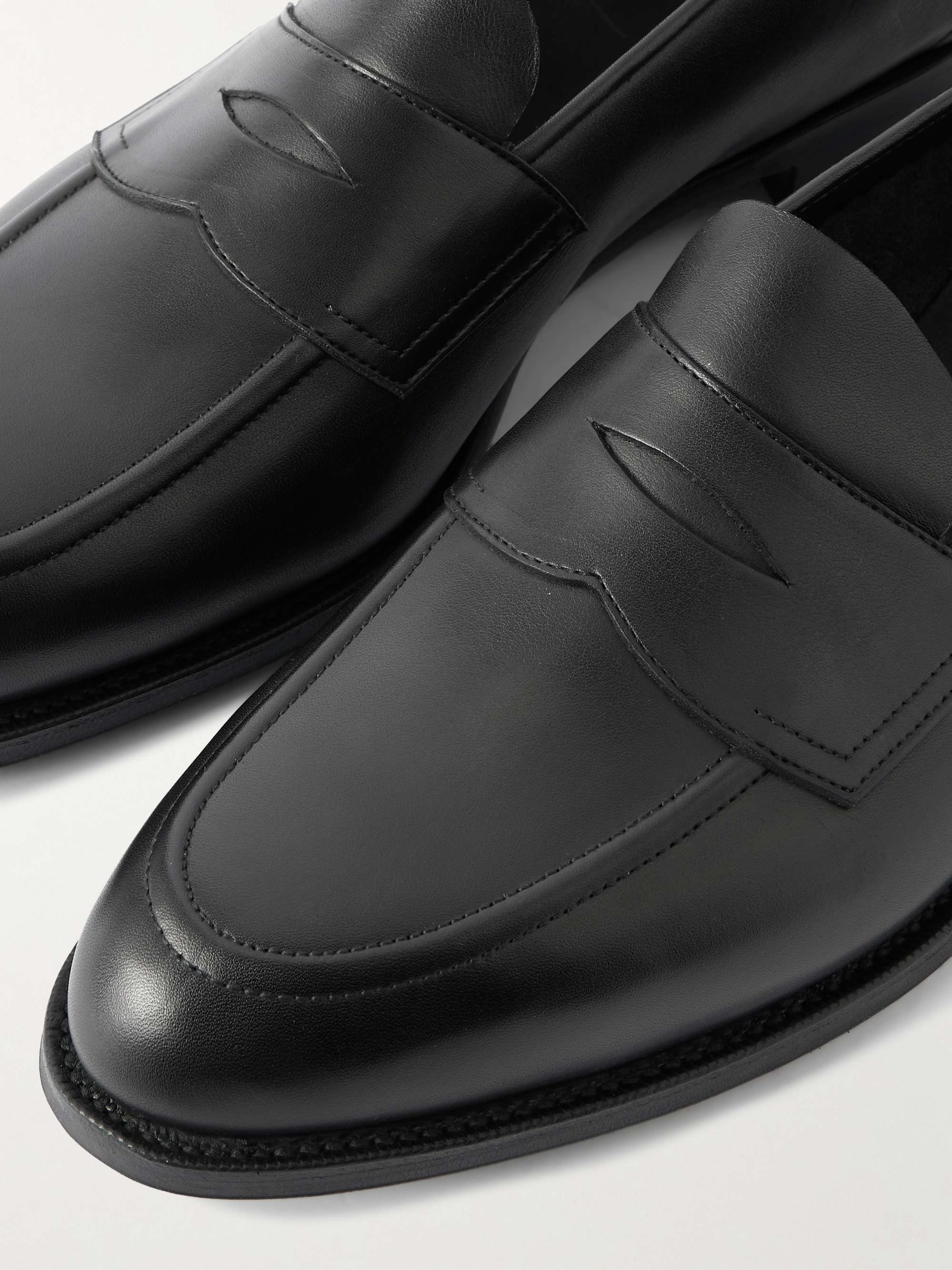 EDWARD GREEN Piccadilly Leather Penny Loafers