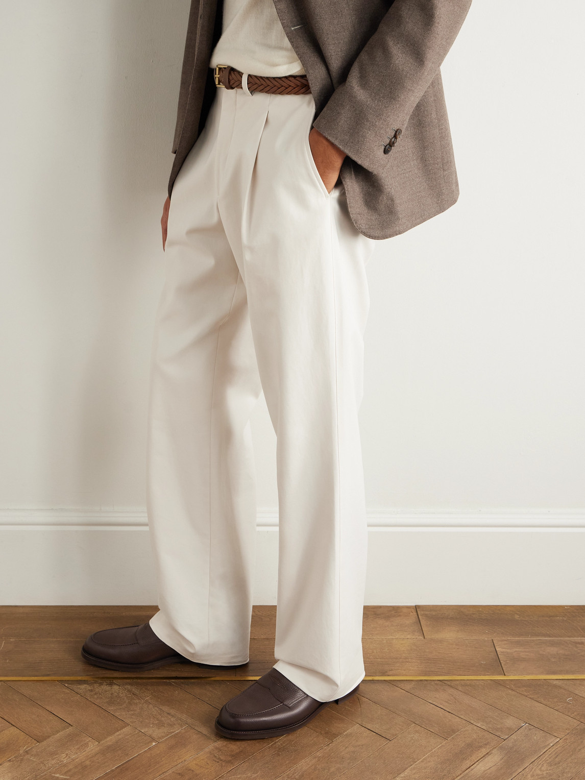 Edward Green Pimlico Full-grain Leather Penny Loafers In Multi