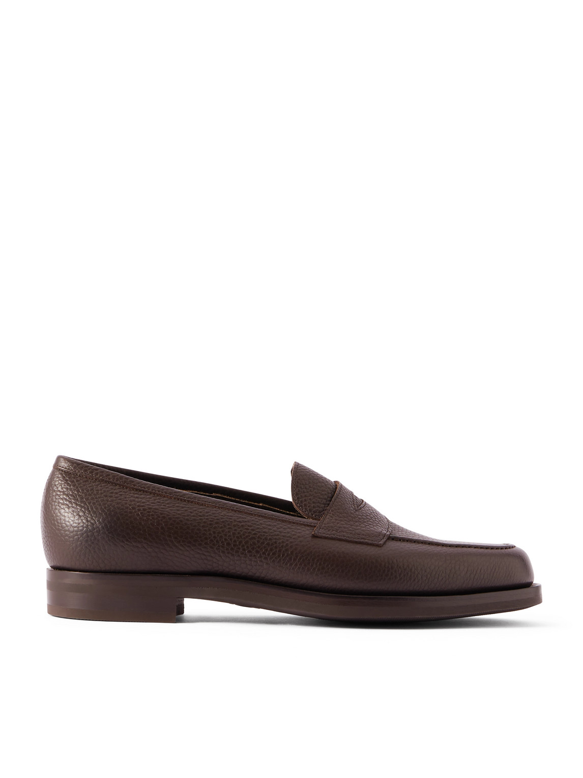 Edward Green Pimlico Full-grain Leather Penny Loafers In Multi