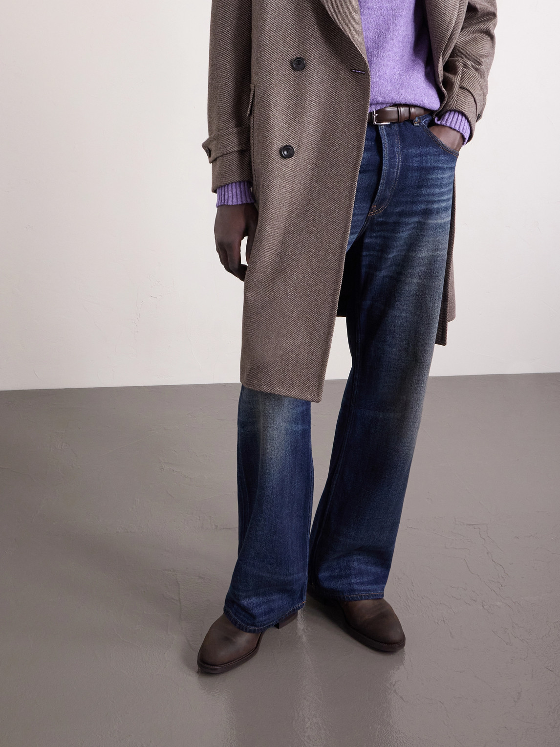 Lanark Waxed-Suede Desert Boots — 2