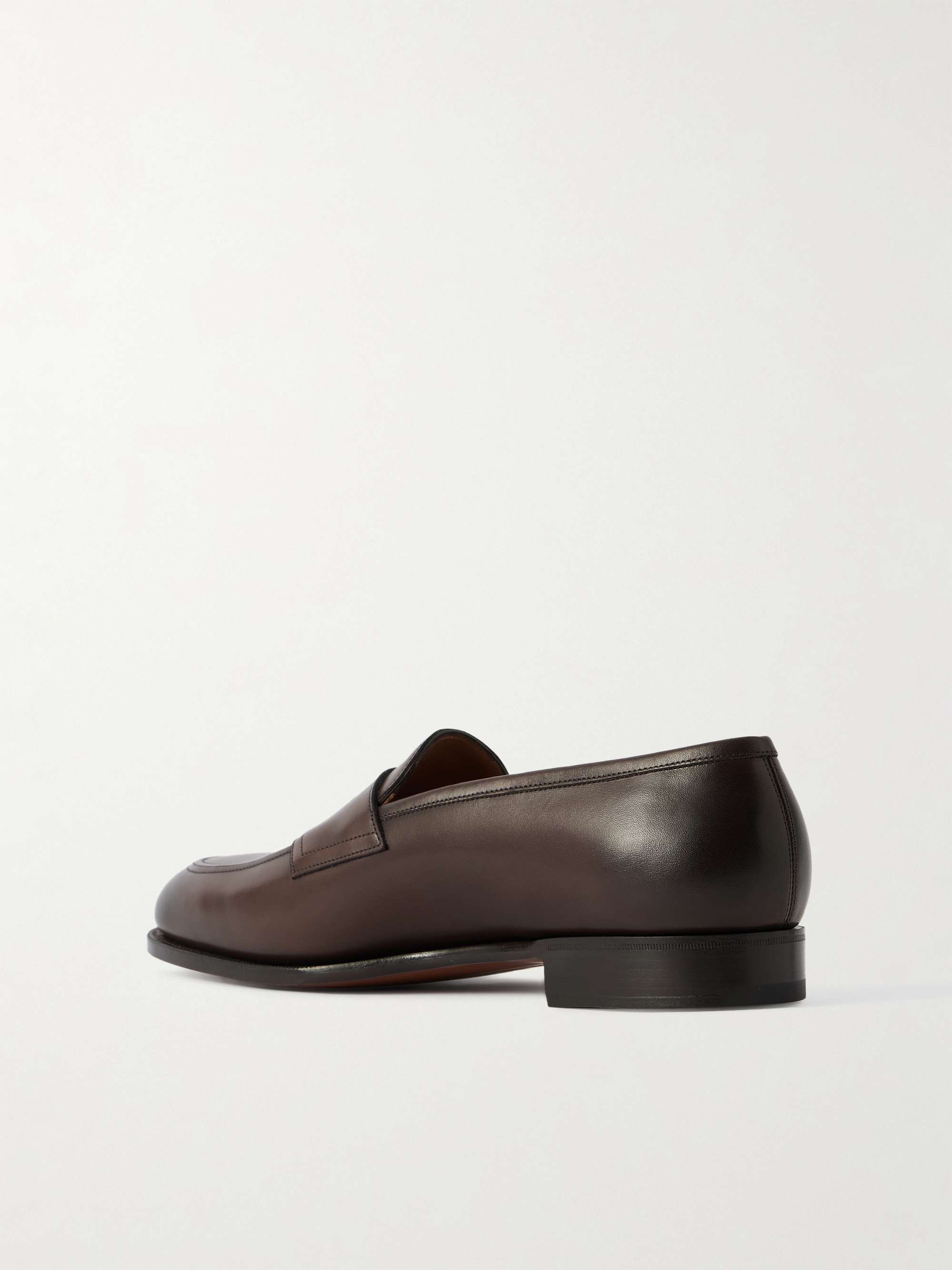 EDWARD GREEN Piccadilly Leather Penny Loafers