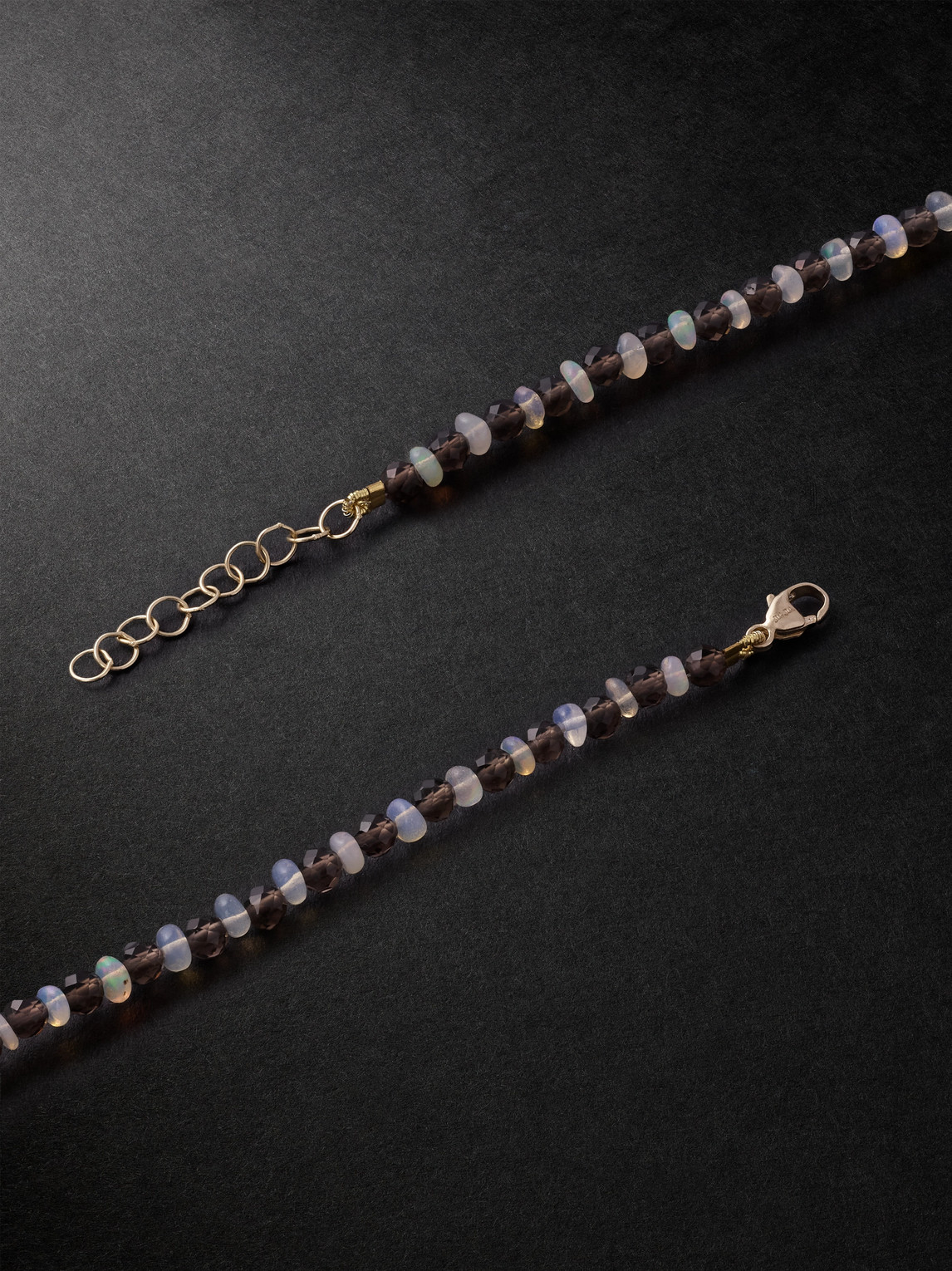 Jia Jia Gold, Opal And Quartz Necklace In Gold