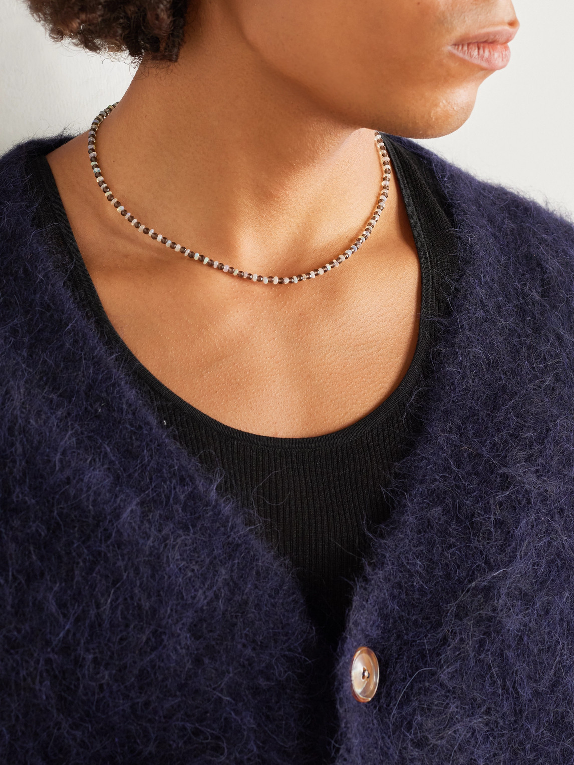 Jia Jia Gold, Opal And Quartz Necklace In Gold