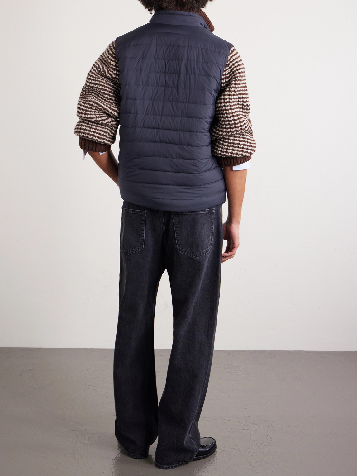  Herno - Reversible Quilted Down Gilet - Men - Blue - It 52 