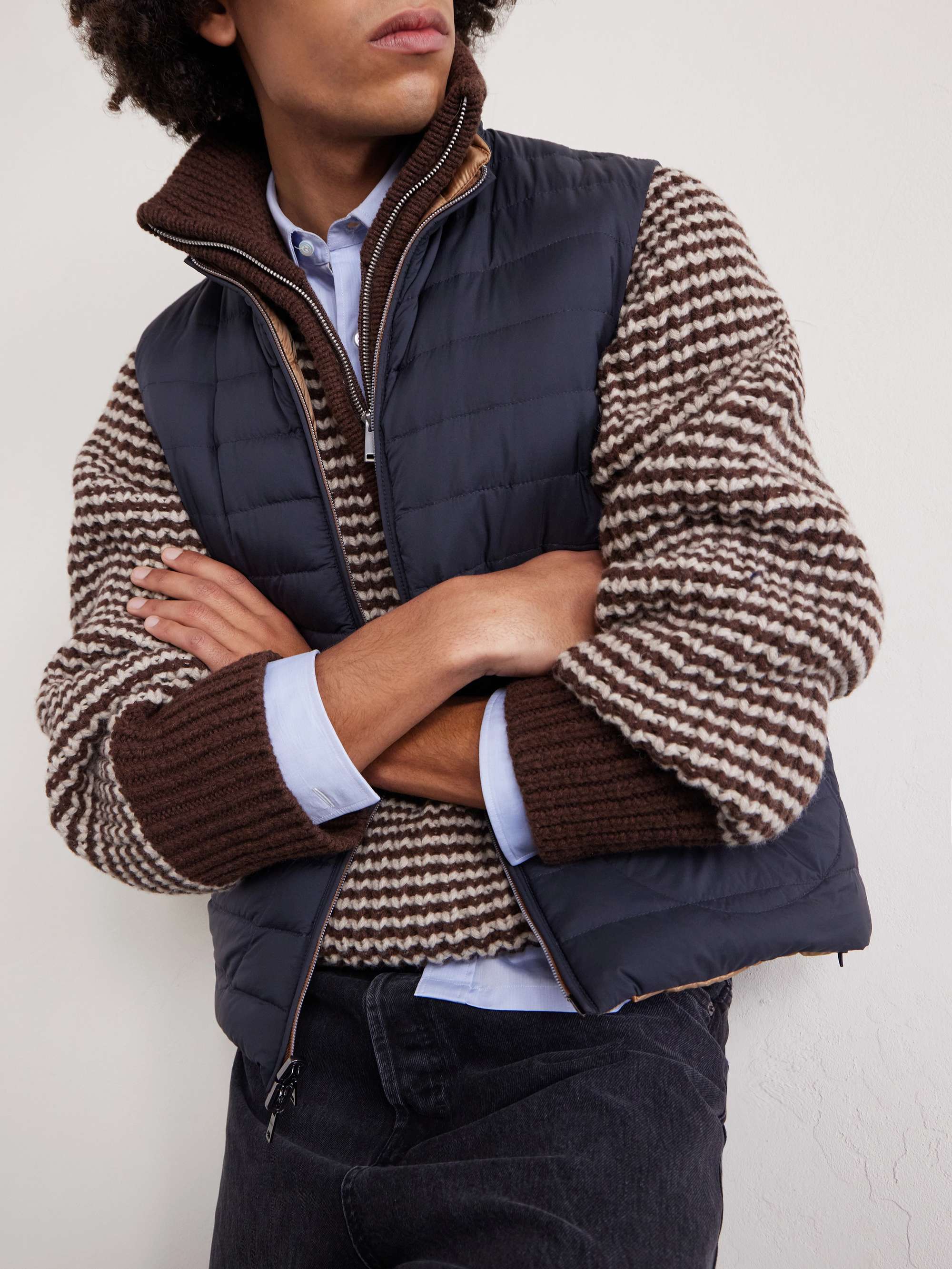 Herno legend il Gilet バーガンディ44‼️ Men's Legend Collection