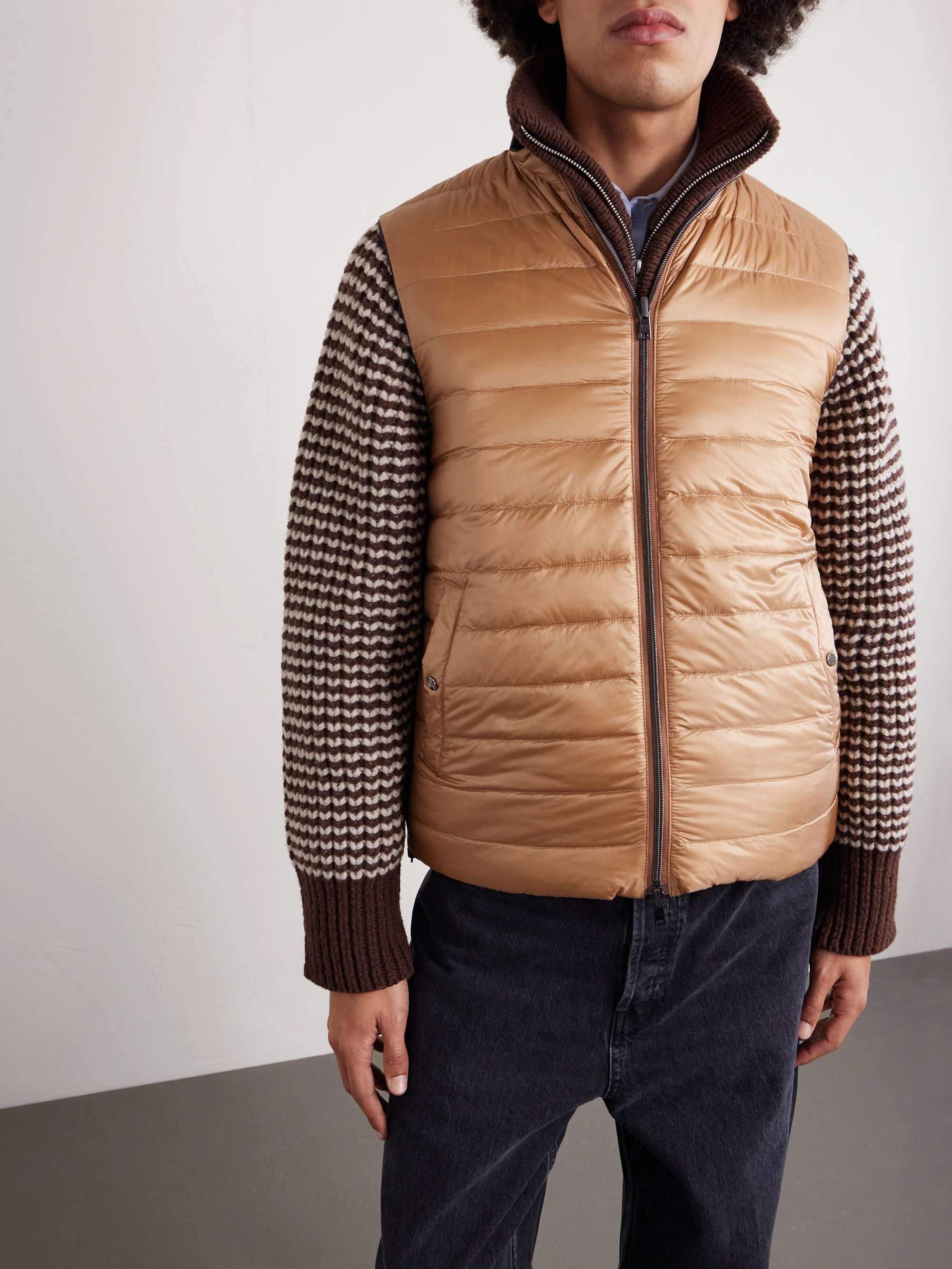 Herno legend il Gilet バーガンディ44‼️ Men's Legend Collection