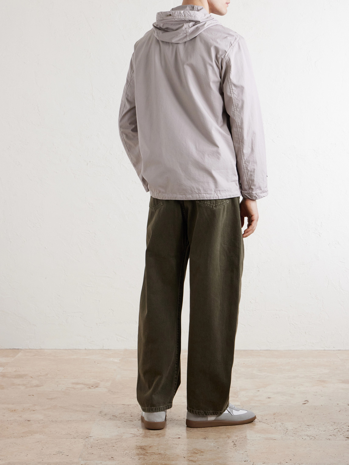  Herno - Cotton-shell Hooded Jacket - Men - Neutrals - It 48 