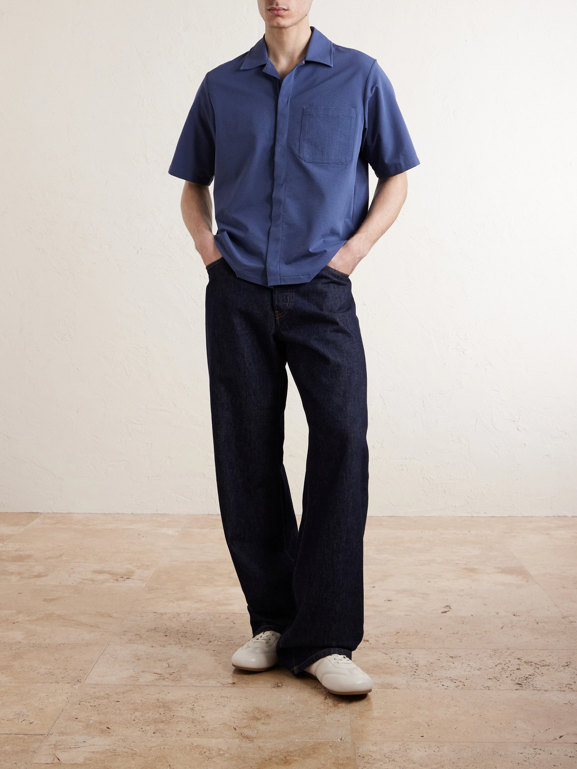 Seercrease Jersey Bowling Shirt
