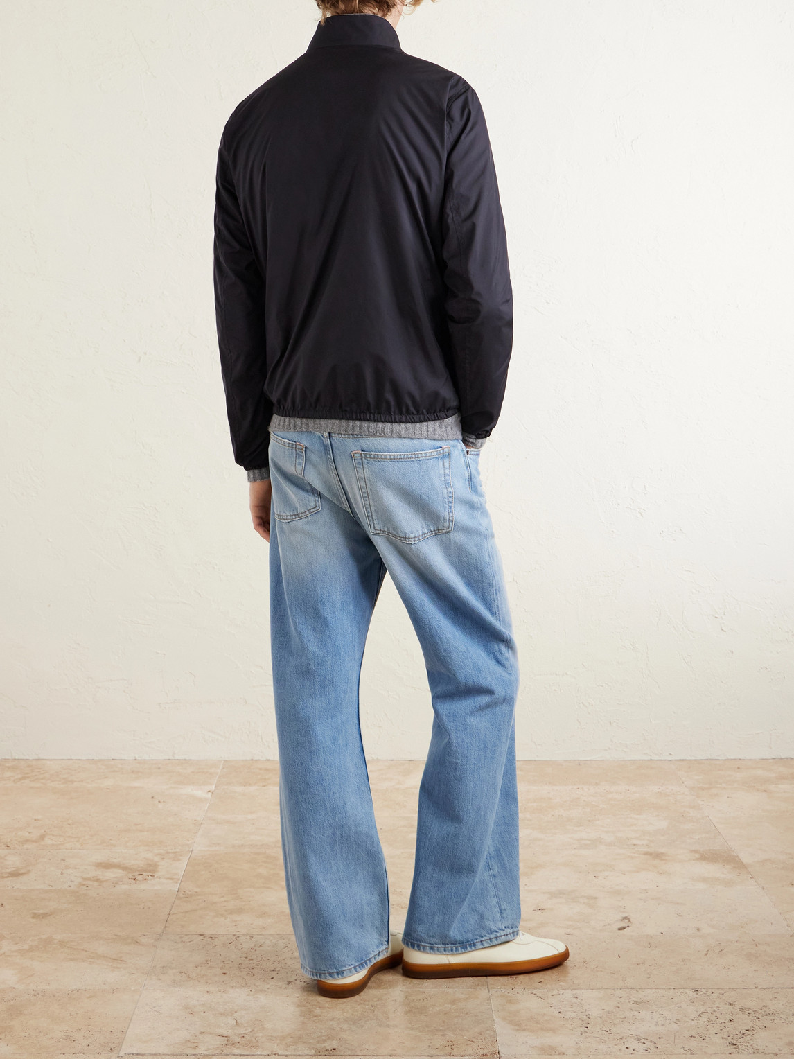  Herno - Reversible Shell And Jersey Jacket - Men - Blue - It 54 