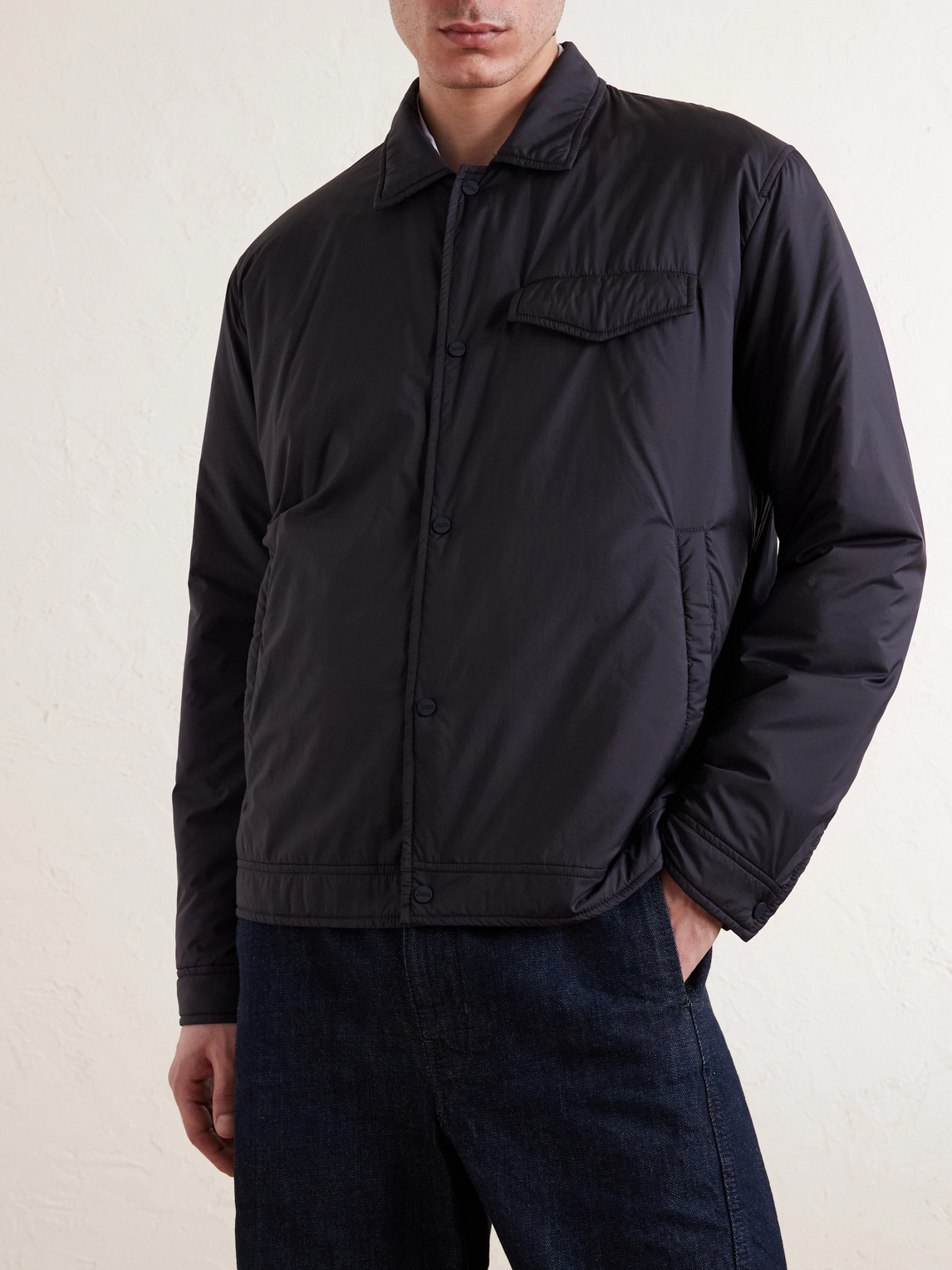 Zip-Up Shell Jacket