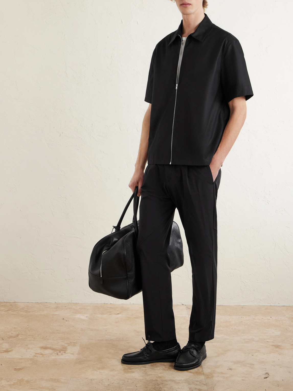 Tapered Shell Trousers