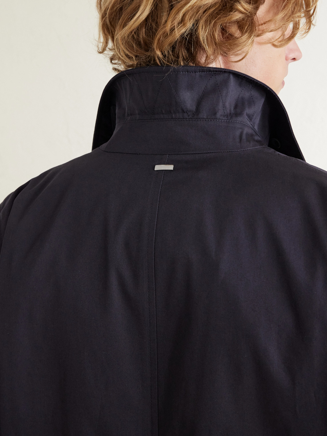 Cotton-Gabardine Car Coat