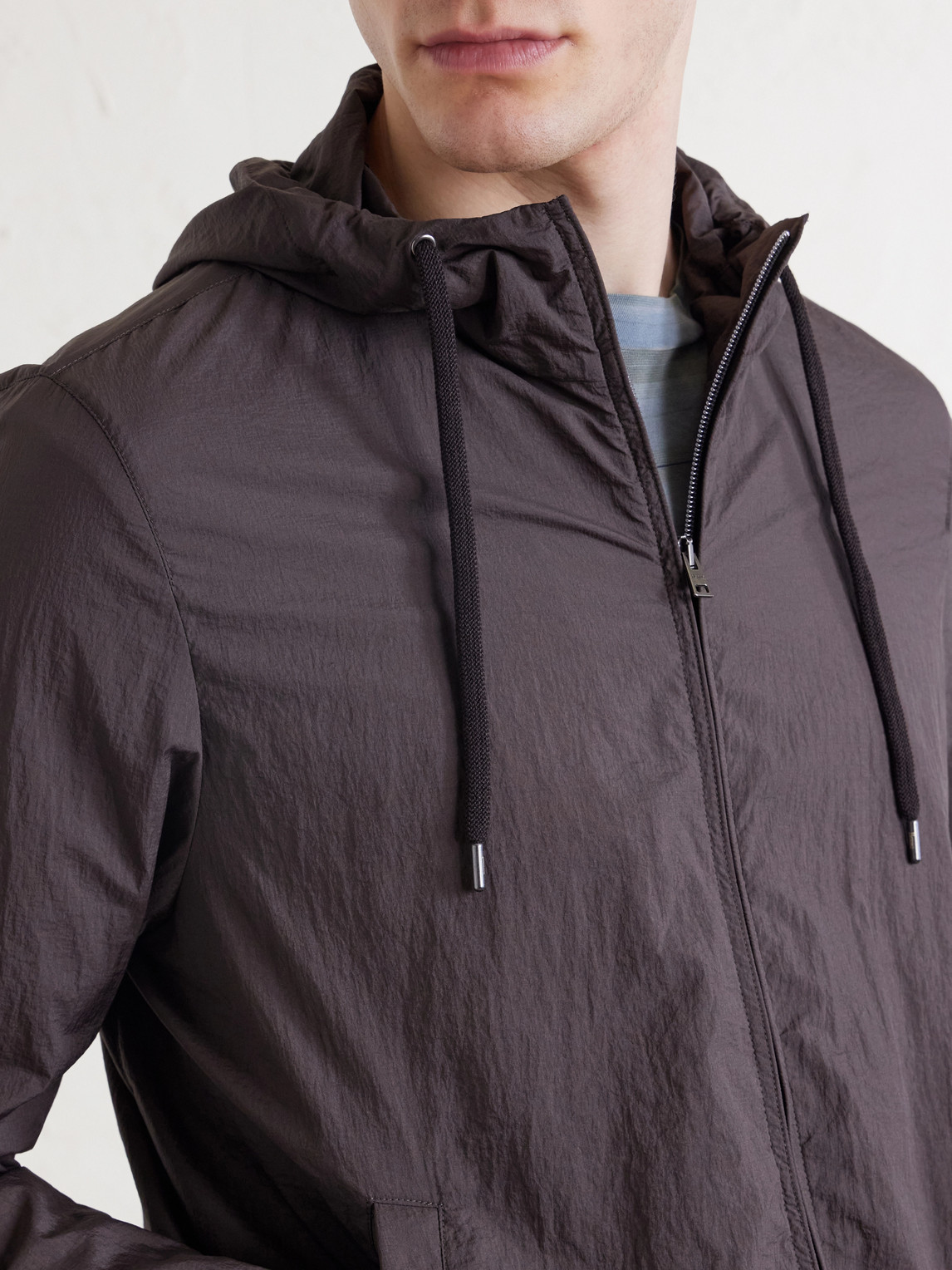 Shell Hooded Jacket