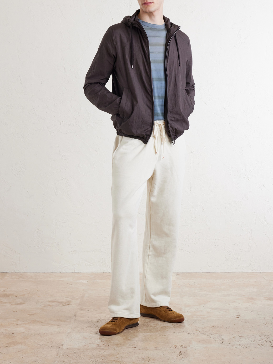 Shell Hooded Jacket
