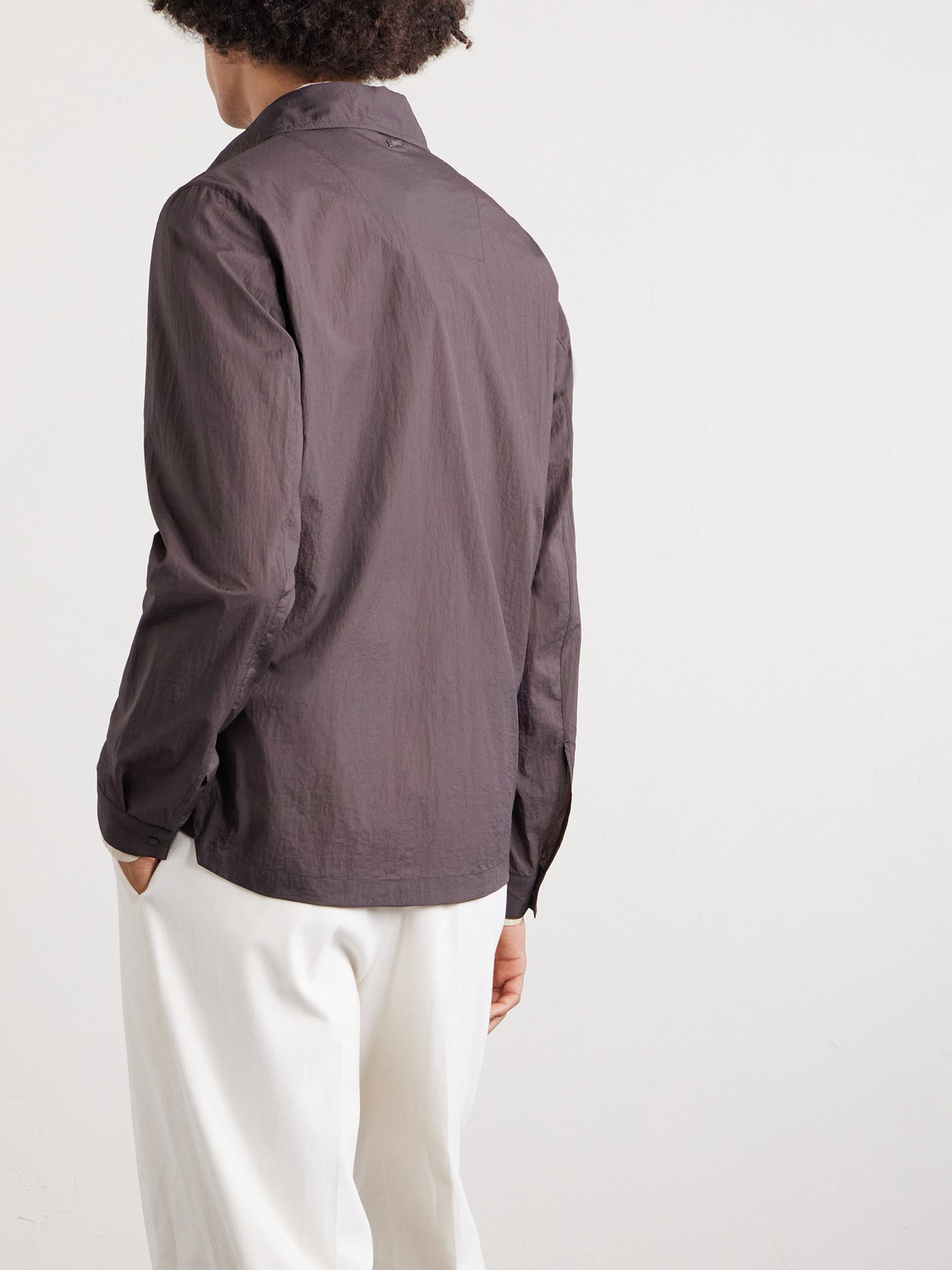 Shell Twill Overshirt