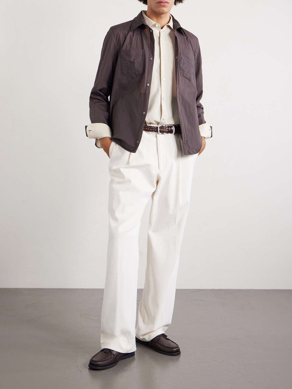 Shell Twill Overshirt
